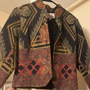 Vintage Upholstery Blazer